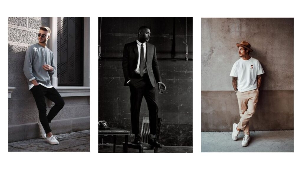 Photographic pose ideas for men